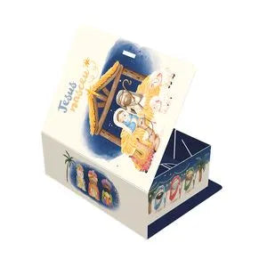 Caixa Livro Natal Cristão 04 Doces - pack 10 unidades